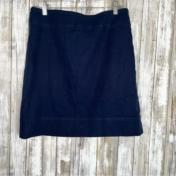 Talbots Navy A Line Skirt - Picture 1 of 4